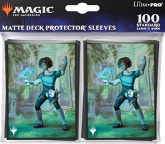 Ultra Pro: Duskmourn MTG Card sleeves 100ct Zimone, Mystery Unraveler Version Version D
